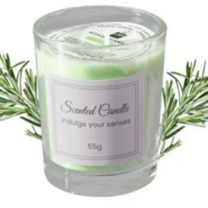 Premium Handmade Soy Wax Aromatherapy Candle Gift Box - Smokeless Glass Candle for Relaxation & Wellness