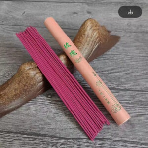 40Pcs Natural Rose Incense Sticks - Aromatic Home Incense for Blessing Ceremonies & Buddha Prayer