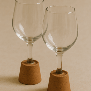 Rustic Reality Wine Glasses