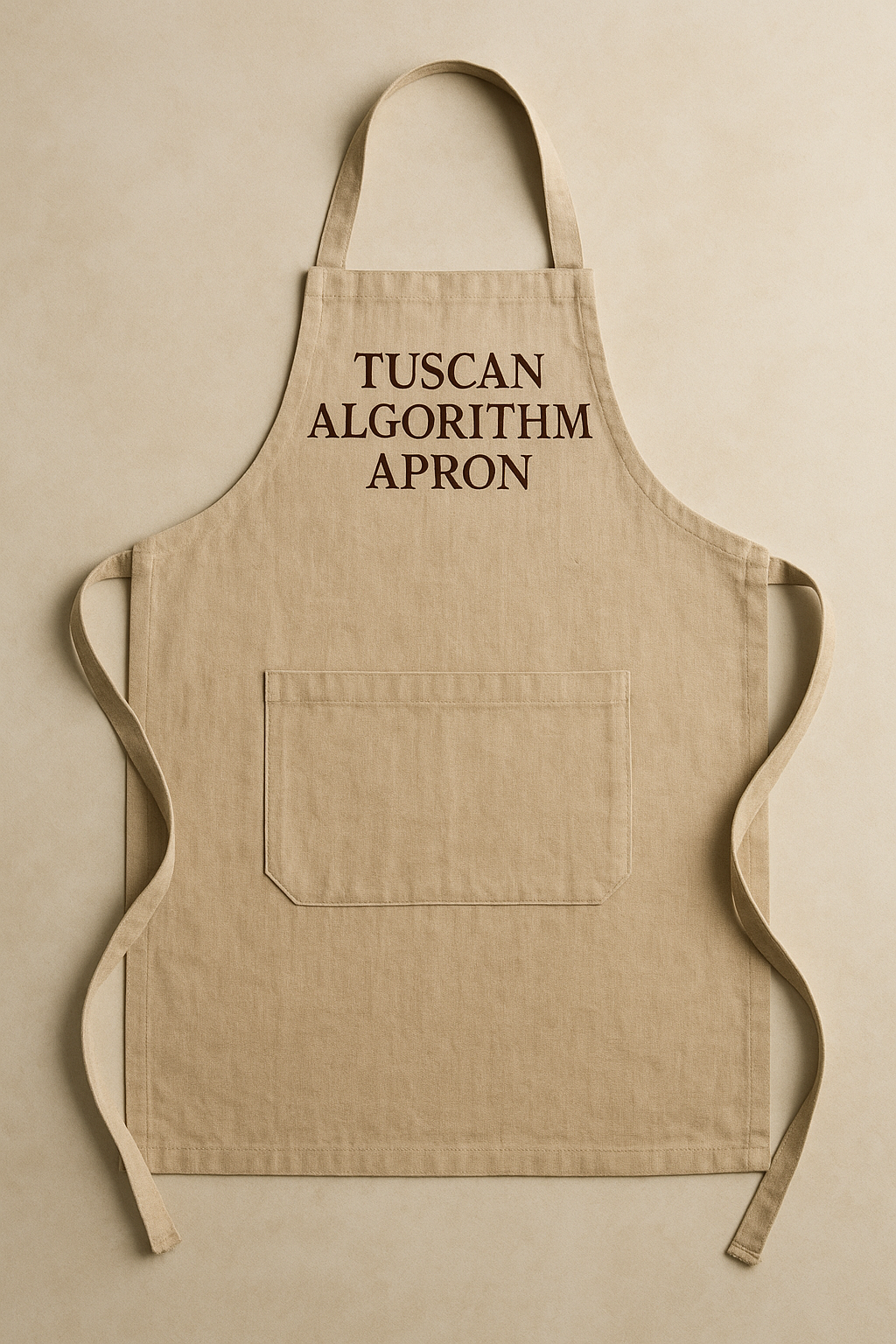 Tuscan Algorithm Apron displayed against a neutral background